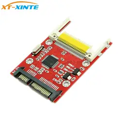 1.8 "CF SATA 22PIN конвертер Compact Flash Merory карты до 2.5 SATA Serial ATA 7 + 15 pin адаптер для Встраиваемых промышленных ПК