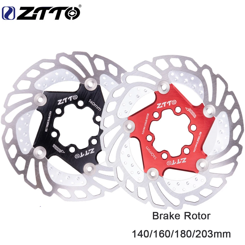 ZTTO 1PCS MTB Road Bike 203mm//180mm//160mm//140mm//120mm Stainless Steel Rotor Disc