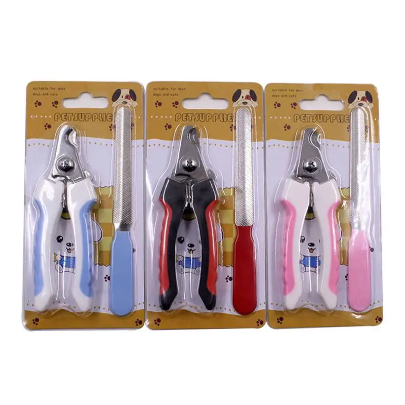 

Puppy Cat Nail Clippers Pet Nail Safety Cutter Stainless Steel Animal Pet Grooming Scissors Small Medium Dog Cats