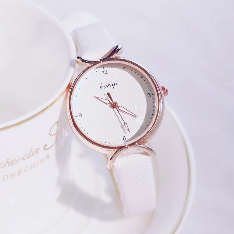 Montre Femme Simple Fashion Special Design Dial Quartz Watch Female Wristwatch High Quality Casual Watches Women Zegarek Damski huismerk kopen in de aanbieding Montre Femme Simple Fashion Special Design Dial Quartz Watch Female Wristwatch High Quality Casual Watches Women Zegarek Damski huismerk kopen in de aanbieding