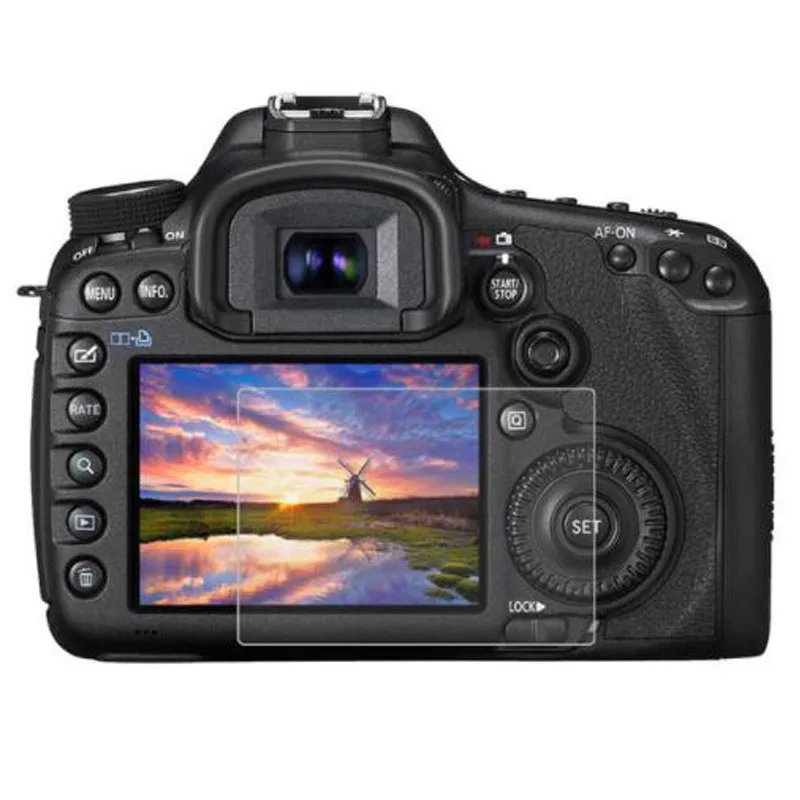 Закаленное Стекло протектор для цифровой однообъективной зеркальной камеры Canon