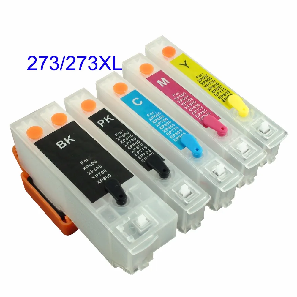 Refillable Cartridges /& INKS compatible with Epson XP-620 XP-720 XP-820 273XL