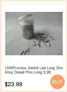 Liga de Zinco Caixa Laboratório Dental Longo Pinos Passador 2.2 Unhas Dentárias 1000 Pçs - 9 Cheap Laboratório DentalMecânico Aquipment & Consumíveis