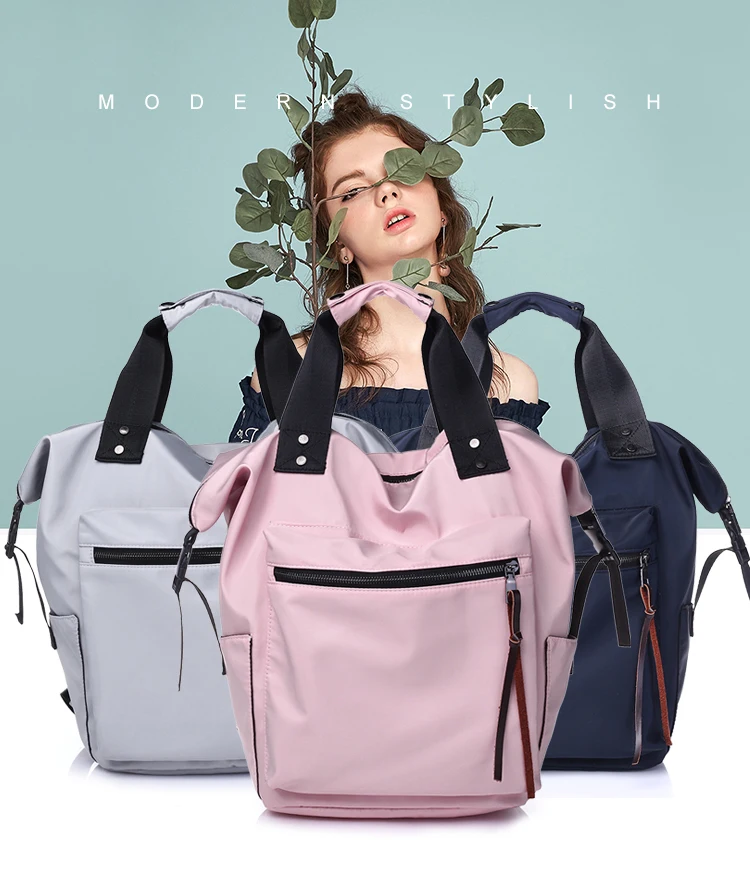 lona mochila viagem feminina bolsa feminina saco