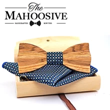 Модный мужской деревянный галстук-бабочка аксессуар бабочка Свадебная вечеринка галстук-бабочка ручной работы из дерева для мужчин бабочка шеи галстуки krawatte Gravata галстук