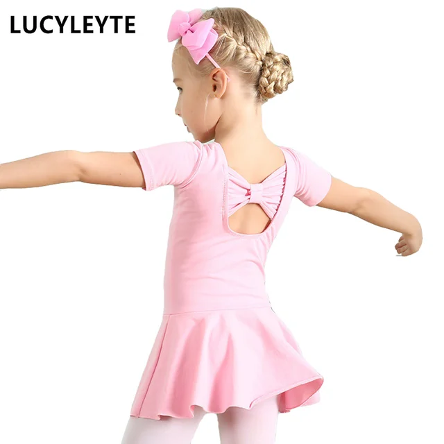 Children's dance clothes Long sleeve girl Latin skirt Children's exercise clothes, little girl