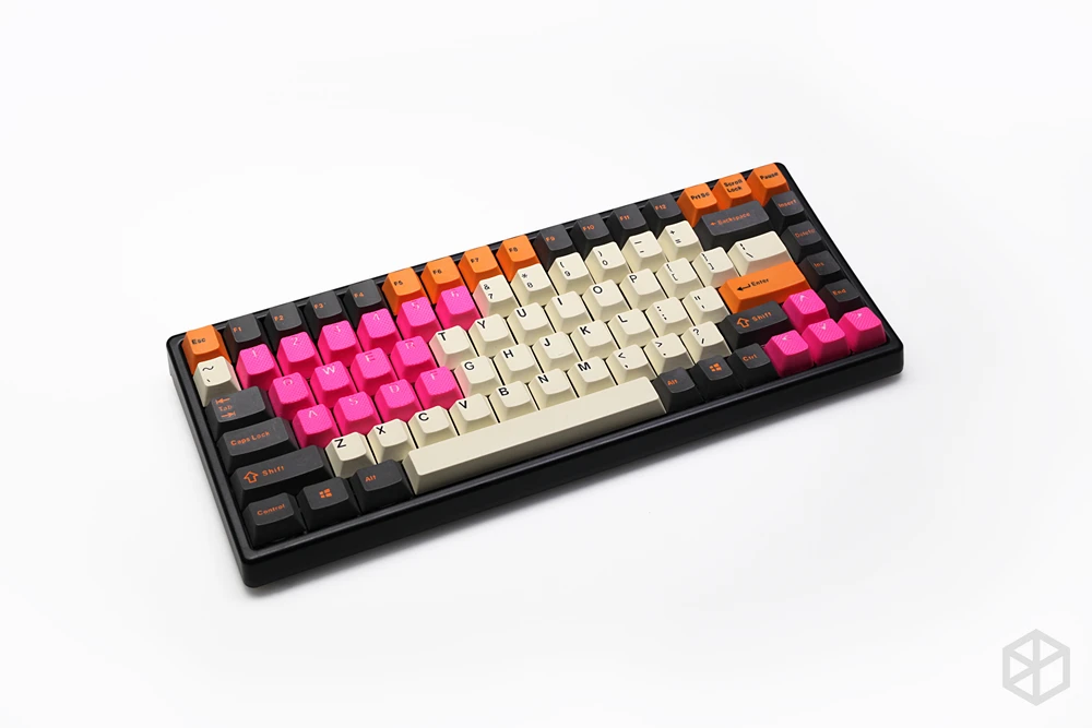 Taihao резиновые игровые колпачки набор Прорезиненные двойные колпачки Cherry MX OEM профиль Блестящий 4 или 18 пурпурный светло-голубой