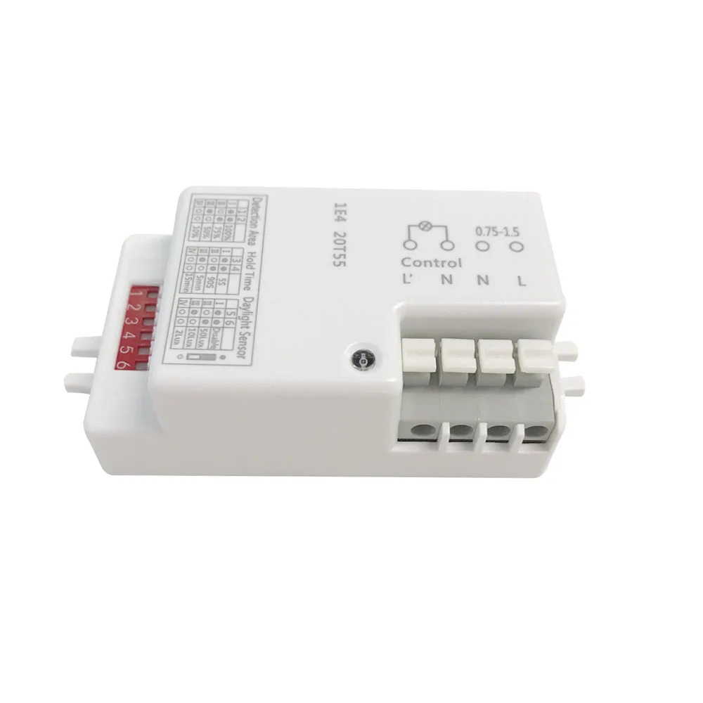 

500W Microwave Smart Swtich Motion Body Movement Infrared IR Sensor Light Control Swtich 360 Degree Wall Swtich 220~240V