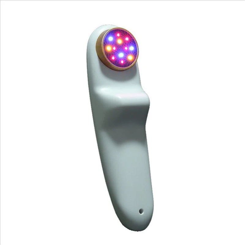 

3 colors laser handheld pain management instrument with red laser blue and yellow light pain relief anti-inflammatory
