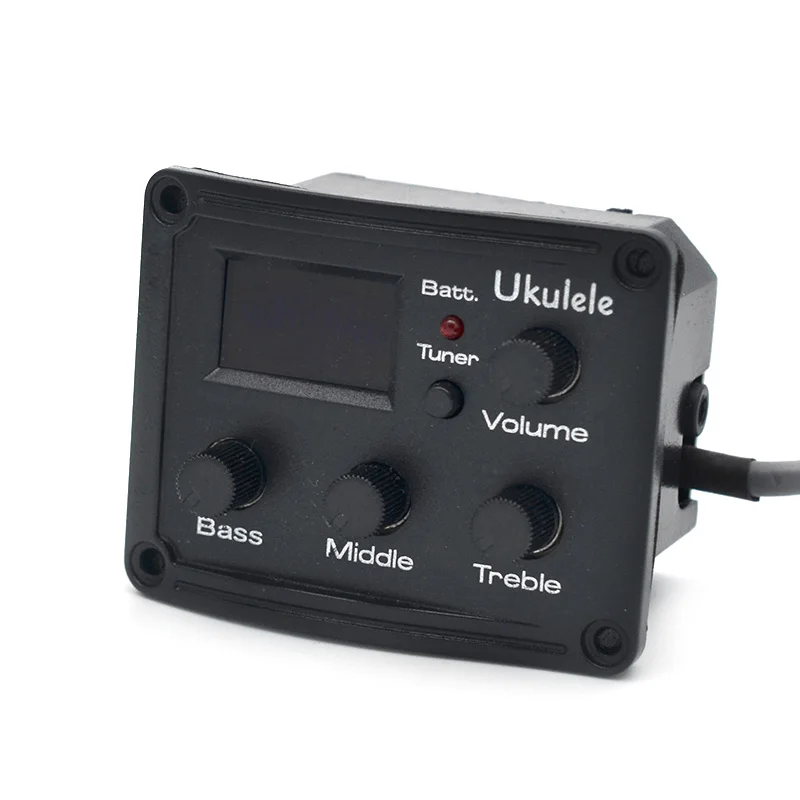 10 шт. 3 диапазона электронный укулеле Preamp пикап Великобритании мини гитара
