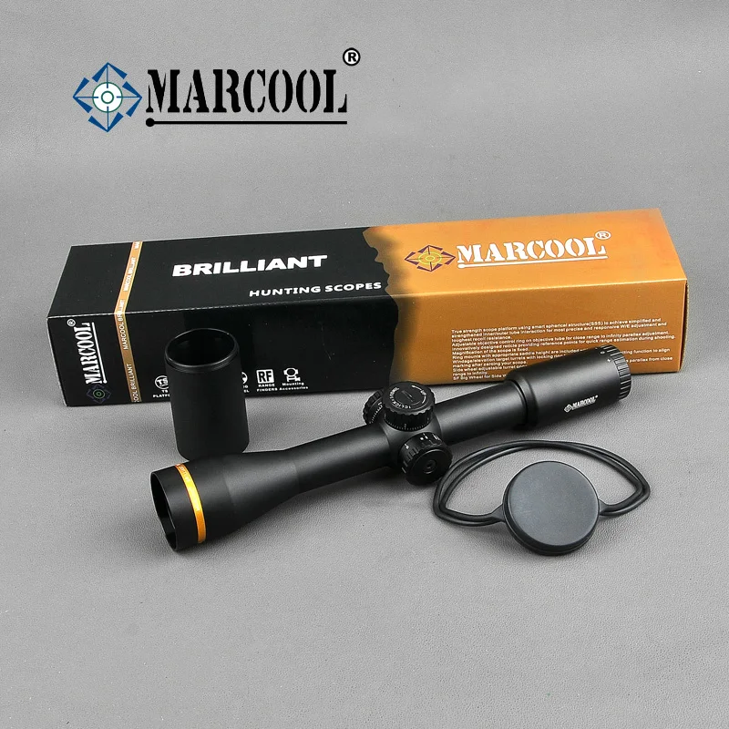

MARCOOL 8x44 SF Riflescope Side Parallax Glass Etched Reticle Turrets Lock Sniper Hunting Scopes