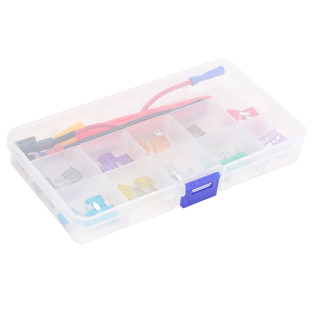 Aliexpress.com : Buy 40pcs/set Colorful Small Blade Fuse Assortment Take Electrical Appliances Set with Plastic Box for Cars Vehicle Automobiles from ...