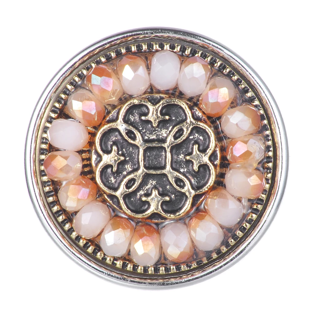 Vocheng Ginger Snap Charms Vintage Button Jewelry 18 мм Vn 1848|vocheng snap jewelry|jewelry buttonjewelry snaps |