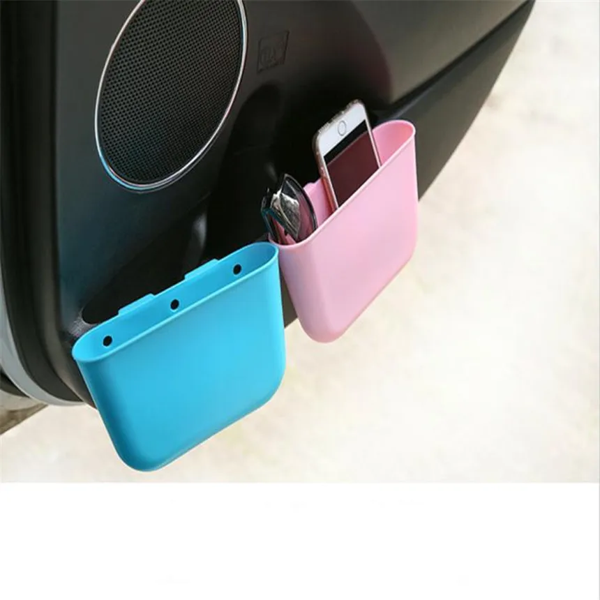 

Car-styling 1Pc Garbage Catcher Storage Organizer Box Car Seat Slit Pocket