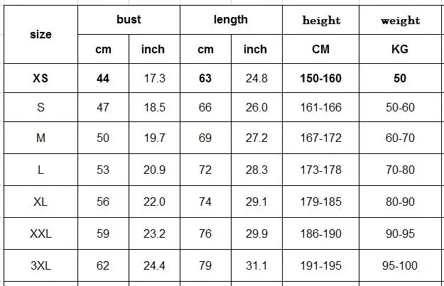 size t shirt