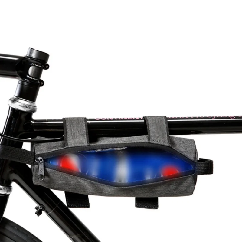 Велосипедная сумка верхняя велосипедная практичная Передняя посылка сумка на голову новая Дорожная Спортивная велосипедная балка кошелек-туба с изоляцией на открытом воздухе