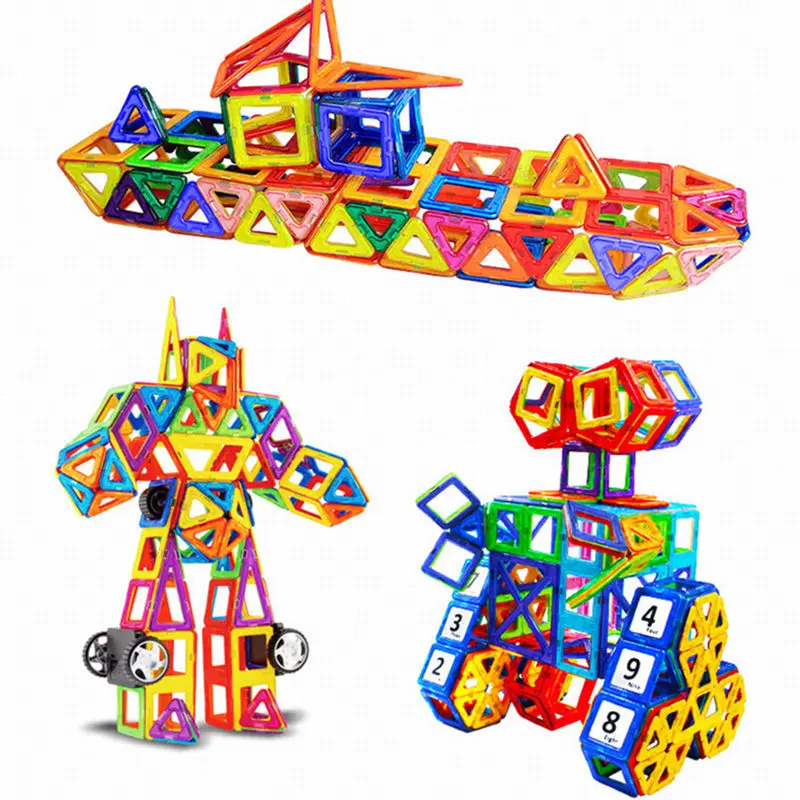 Dewel 95 PCS Magnetic Building Blocks Educational Blocks Set Magnetic 3D Model Building Kits Toys Construction