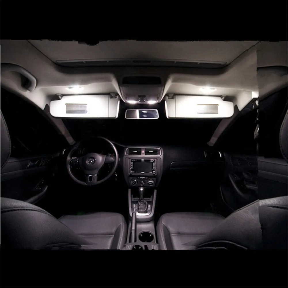 8pcs Canbus Error Free For Volkswagen VW GOLF 6 MK6 GTI 2010 LED