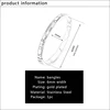 Color Culture Dubai Jewelry 0.6mm Slim  Delicate  Steel Bangles for Women Leopard Pattern Design 2