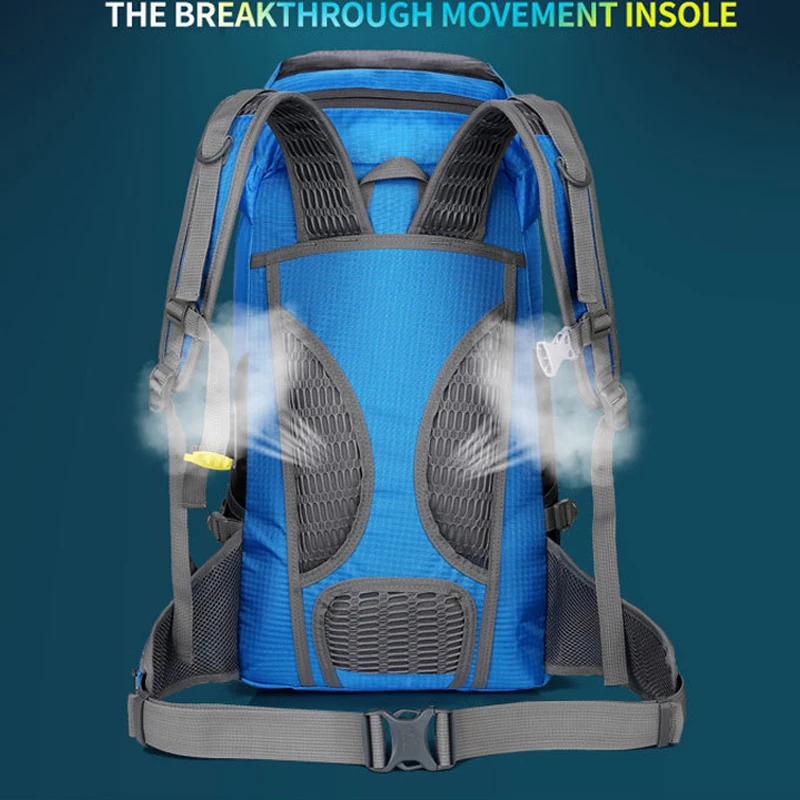 45L походный рюкзак с usb зарядкой, портативный походный дорожный рюкзак для мужчин и женщин, походные спортивные сумки для альпинизма