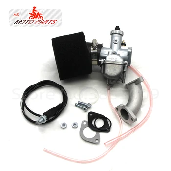 

125cc Dirt bike Pit Bike VM22 Carburetor 38mm Air filter 56-2 intake manifold for Mikuni 125 140cc horizontal engine PZ26 26mm