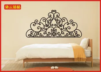 

New Muslim Mural Art Wall Sticker Arabic Calligraphy Islam Vinyl Wall Decal Removeable Living Room Sticker Home Decoration