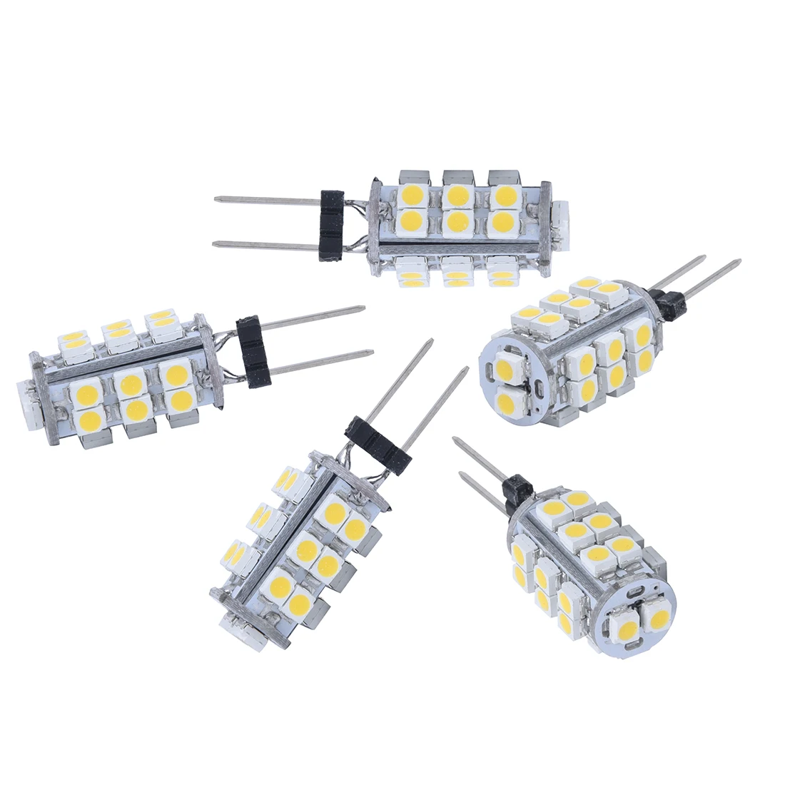 5X G4 26 SMD светодиодный теплый белый морской светильник лампа AC/DC 12 V 1,2 W