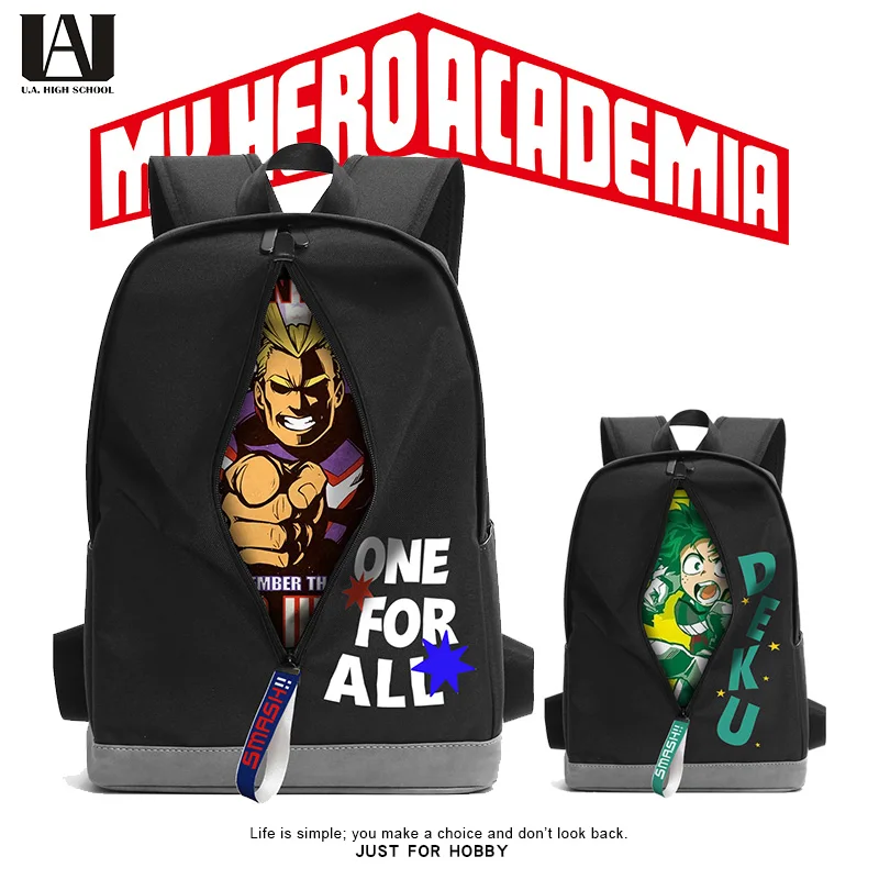 

High Q new arrival anime My hero acadamia backpack school bag travel bag