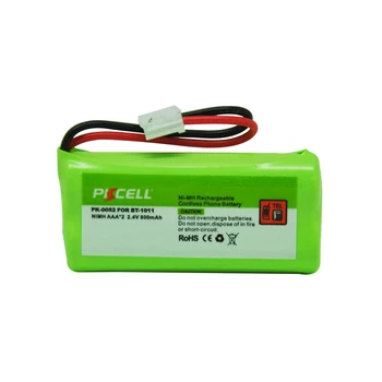 

1pcs Ni-MH Battery Pack NIMH AAA 800mAh 2.4V Rechargeable Cordless Phone Battery Replacement for BT-1011 JST-HER-2P (PK-0052)