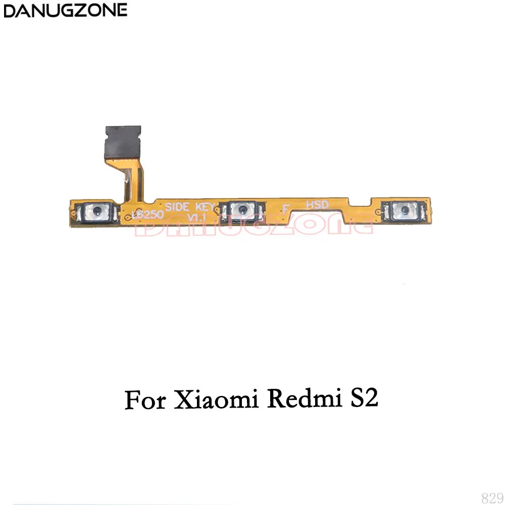 Кнопка включения/выключения звука кнопка выключения звука гибкий кабель для Xiaomi Redmi 3S 3 4 PRO 4A 4X5 Plus 5A 6 6A 7 S2 GO - Color: For Redmi S2