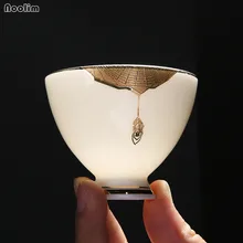 NOOLIM Цзиндэчжэнь Качество ручная роспись сосновая керамическая чайная чашка чайный набор кунг-фу стакан для воды Пуэр чайная чашка посуда для напитков аксессуары