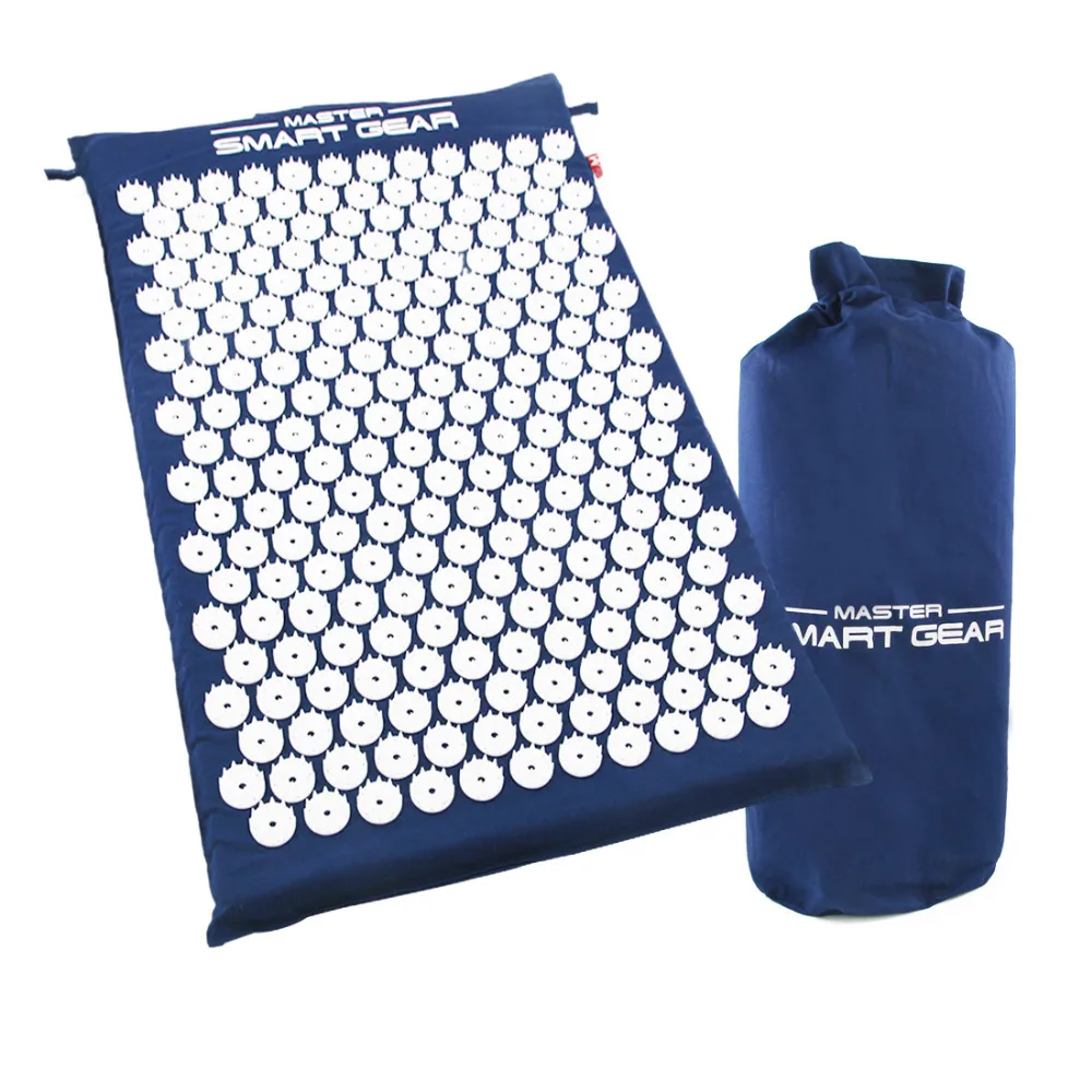 Yoga Mat Back Body Massage Relieve Stress Tension Pain Acupressure Mat