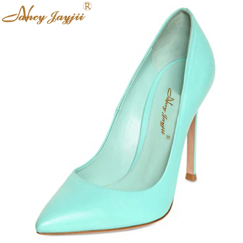 Aliexpress.com : Buy Green High Heels Shoes Candy Series Light Bule ...