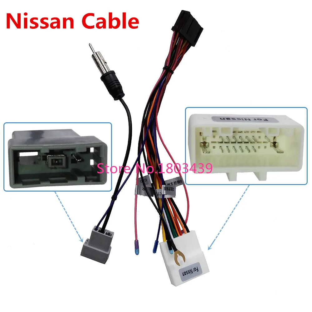imágenes para Conector ISO Cable Utilizado en Ownice Marca Para la Serie Nissan Sistema de Radio Del Coche DVD Multimedia Player imágenes para Conector ISO Cable Utilizado en Ownice Marca Para la Serie Nissan Sistema de Radio Del Coche DVD Multimedia Player