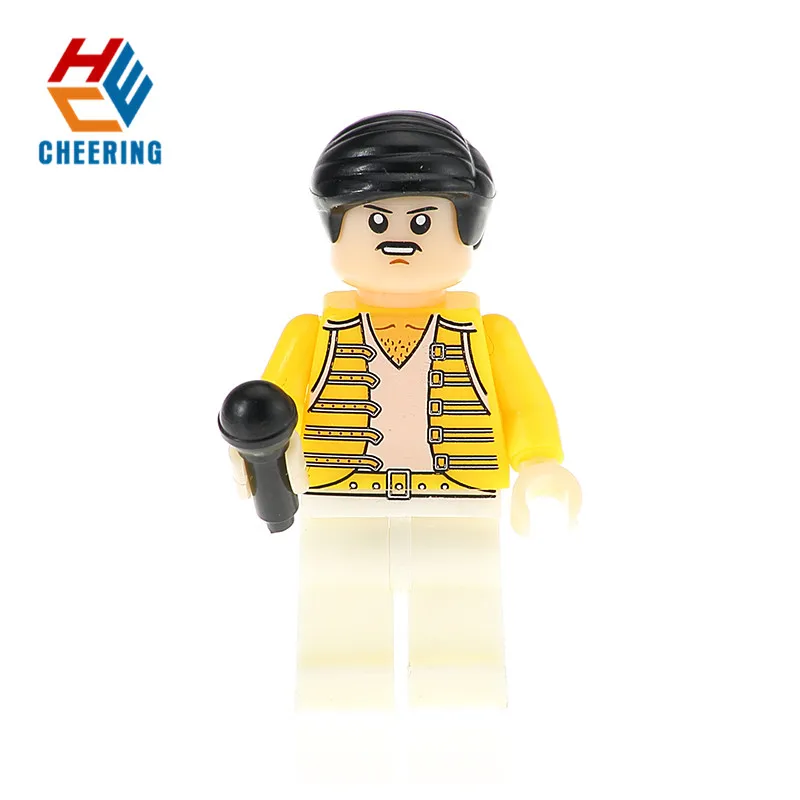 

20Pcs Wholesales Building Blocks Freddie Grunge Clinton Trump Dolls Hillary Figures Education Bricks Toys For Children KF196