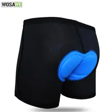 3D мягкий белье Велосипедное шорты под Штаны Для мужчин шорты из дышащей ткани для велосипедных прогулок для верховой езды спортивные короткие штаны