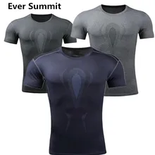 Тонкие футболки футбольные майки Ever Summit S20170403 тренировочные наборы эластичность Футбольная экипировка фитнес ropa de futbol настроить