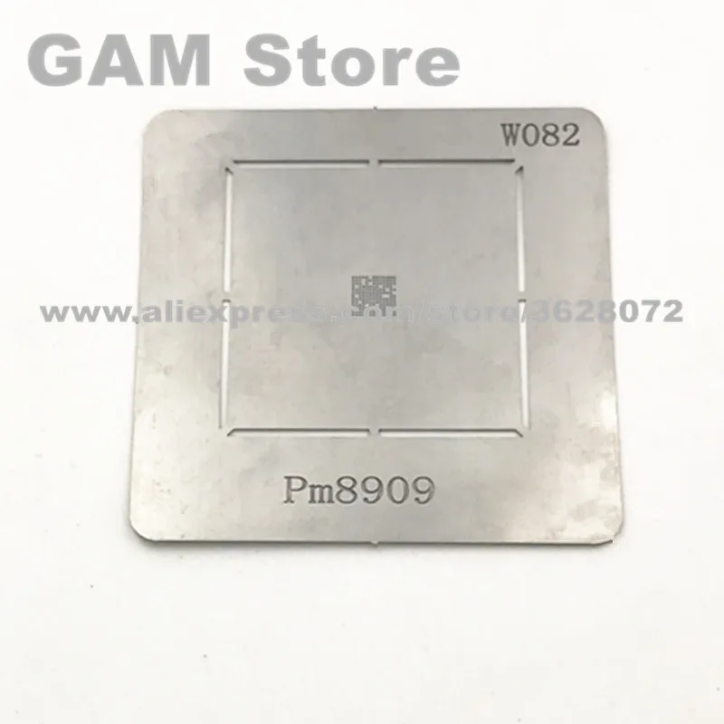 PM8909 BGA трафарет 8909Power IC реболлирующий штырь шаблон прямого нагрева W082 |