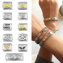 Браслеты для женщин, аксессуары, ювелирное изделие, буквенный Шарм, браслет-цепочка, браслет, ангел, снежинка,, модные ювелирные изделия из нержавеющей стали