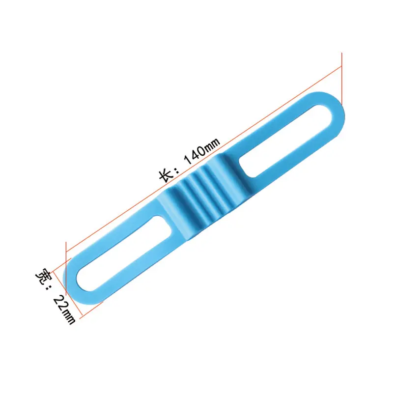 Clearance 4PCS /PACK Silicone Strap Bike Front Light Holder Bicycle Handlebar Fixing Tie  Bycicle Torch Flashlight Bandages Speaker Mount 1