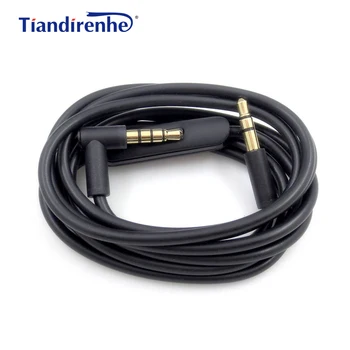 

Headphones Connector Audio Cable 3.5mm Cables Male to Male Stereo Cable with mic for V-MODA Headphone Car Multimedia mp3 Speaker