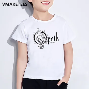 

Kids Summer Short Sleeve Girls & Boys T shirt Children OPETH Heavy Metal Rock Band Print T-shirt Casual Baby Clothes,ooo982