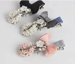 Новое поступление, женский цветок и бабочка заколки для волос, прекрасные заколки для волос для девушек, аксессуары в Корейском стиле