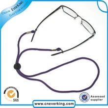 100 шт./лот Регулируемая круглый веревки, шнурки с очками