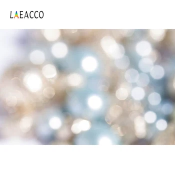 

Laeacco Photographic Backdrops Dreamy Polka Dots Light Bokeh Love Party Wedding Baby Newborn Photography Background Photo Studio