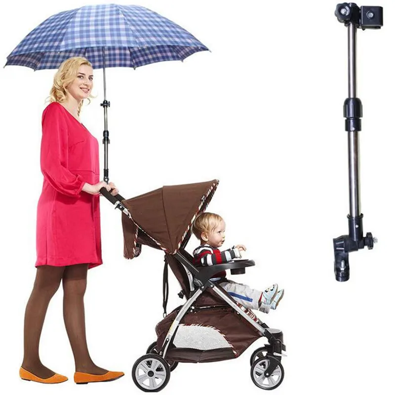 Регулируемая Детские Аксессуары для колясок зонтик держатель полезных зонтик стрейч подставка держатель коляска аксессуар