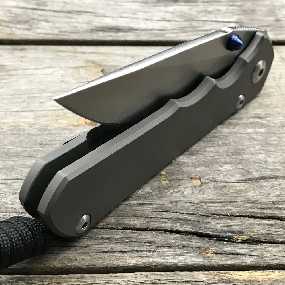 Складной нож LDT Sebenza 25 CPM S35VN Blade TC4 с титановой ручкой тактический для охоты