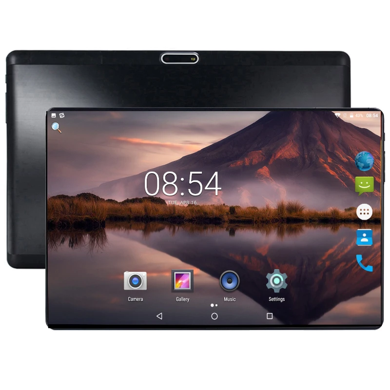 Супер закаленное стекло 10 дюймов планшетный ПК Android 8 0 4 Гб ОЗУ 64 ПЗУ 5.0MP wifi