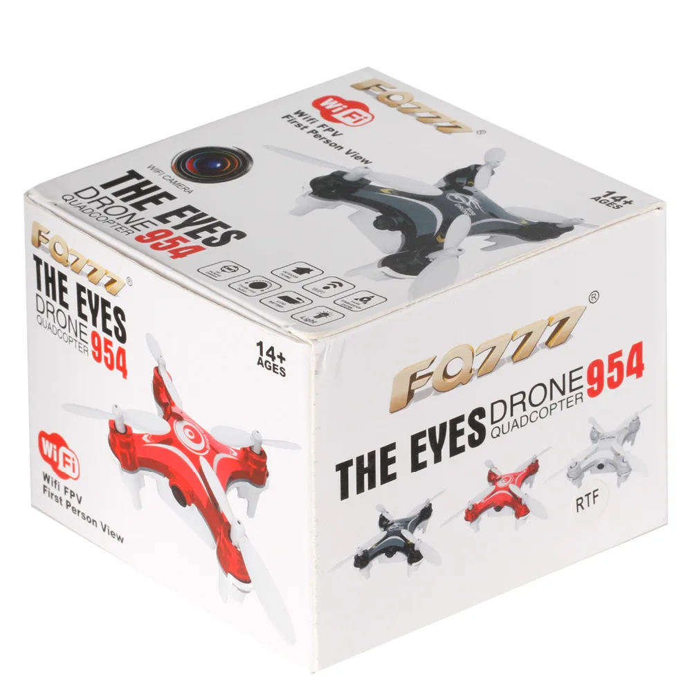 RC вертолет мини Квадрокоптер вращающийся двигатель Дрон самолет с Wi-Fi FPV HD камера 4 канала 6 оси гироскопа 2,4 ГГц(954
