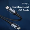 Кабель зарядный Baseus, USB Type-C на Type-C, 100 Вт ► Фото 2/6